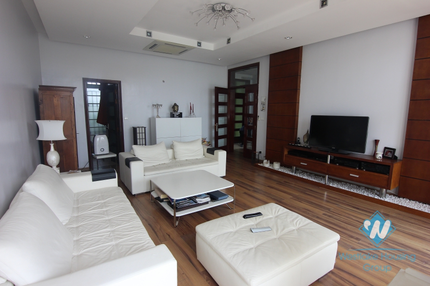 Modern house for rent in To Ngoc Van st, Tay Ho, Hanoi